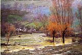 John Ottis Adams November Freshet painting